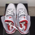thumbnail image 5 of Ni - ke Size 10 Men’s- Jordan 3 Retro Fire Red 2022 DN3707-160 New With Box, 5 of 5