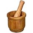 thumbnail image 3 of Uniware Heavy Duty Wood Mortar and Pestle (4" x 4.5"), 3 of 4