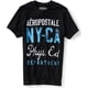 thumbnail image 1 of Aeropostale - Camiseta gráfica para hombre, color negro, pequeña, 1 of 1