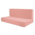 thumbnail image 1 of 2 fundas para asientos de RV, fundas de cojín, mesa de comedor extensible fácil de instalar para RV rosa, 1 of 8