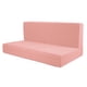 thumbnail image 1 of 2 fundas para asientos de RV, fundas de cojín, mesa de comedor extensible fácil de instalar para RV rosa, 1 of 8