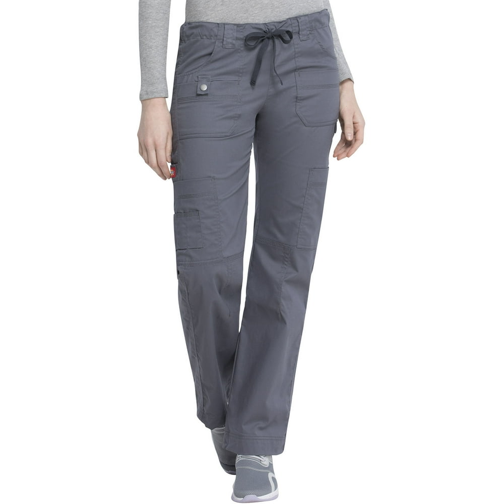 Dickies Dickies Gen Flex Scrubs Pant for Women Low Rise Drawstring