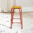 thumbnail image 2 of Hairpin Bar Stool with Solid Wood Seat, 2 of 4