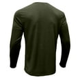 thumbnail image 5 of YYDGH Men's Henley Shirts Long Sleeve Button Solid Color T-Shirts Casual Lightweight Loose Fit Fall Pullover Tops Multicolor S, 5 of 5