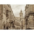 thumbnail image 2 of Frank, Assaf 14x12 White Modern Wood Framed Museum Art Print Titled - Old buildings in Mdina, Malta, 2 of 4