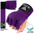 thumbnail image 3 of WYOX Gel Boxing Hand Wraps Boxing Glove  Men & Women –Padded Quick Wraps with 80cm Wrist Straps for Muay Thai, MMA, Kickboxing, & Martial Arts – Breathable Fingerless Workout Gloves, Inner Gloves, 3 of 9