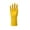 Ginger, variant on Rubber Extra Long Dishwashing Gloves, Heavy Duty Waterproof Household Cleaning Gloves for Kitchen Bathroom, Non-Slip Textured Fingers