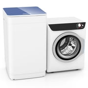 Auertech Portable Washer and Dryer Combo Set 19 lbs Fully Automatic Washing Machine 2.7 Cu.ft Clothes Dryer