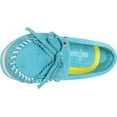 thumbnail image 3 of Women's Minnetonka Kilty Plus Moccasin Turquoise Suede 9 M, 3 of 4