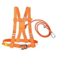 thumbnail image 2 of Cinturón de Seguridad Con Arnés de Escalada Ajustable ANGGREK Hebilla de Acero Aleado 50-120 cm, 2 of 8