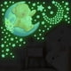 thumbnail image 3 of ER Bear Moon Star Glow Etiqueta de la pared Animales de dibujos animados Cuarto de niños Dormitorio Calcomanía de pared decorativa brillar Electrónica, 3 of 5