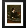 thumbnail image 2 of Gustave Courbet 19x24 Black Modern Framed Museum Art Print Titled - Mother Gregoire (1855), 2 of 5