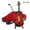 8cm, variant on Playable Tiny Violin Figurine - Mini Musical Instrument Replica with Sound, Bow and Case, Wooden Collectible Model Display Ornament