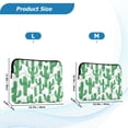 thumbnail image 4 of FORMRS 13"-13.3" Laptop Sleeve Protective Case Soft Carrying Quilted Computer Bag Cover, Cactus Pattern, 4 of 7