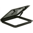 thumbnail image 2 of Bomar Black with Smoked Acrylic Lens Boat Hatch Package with Trim Ring & Screen, 2 of 3