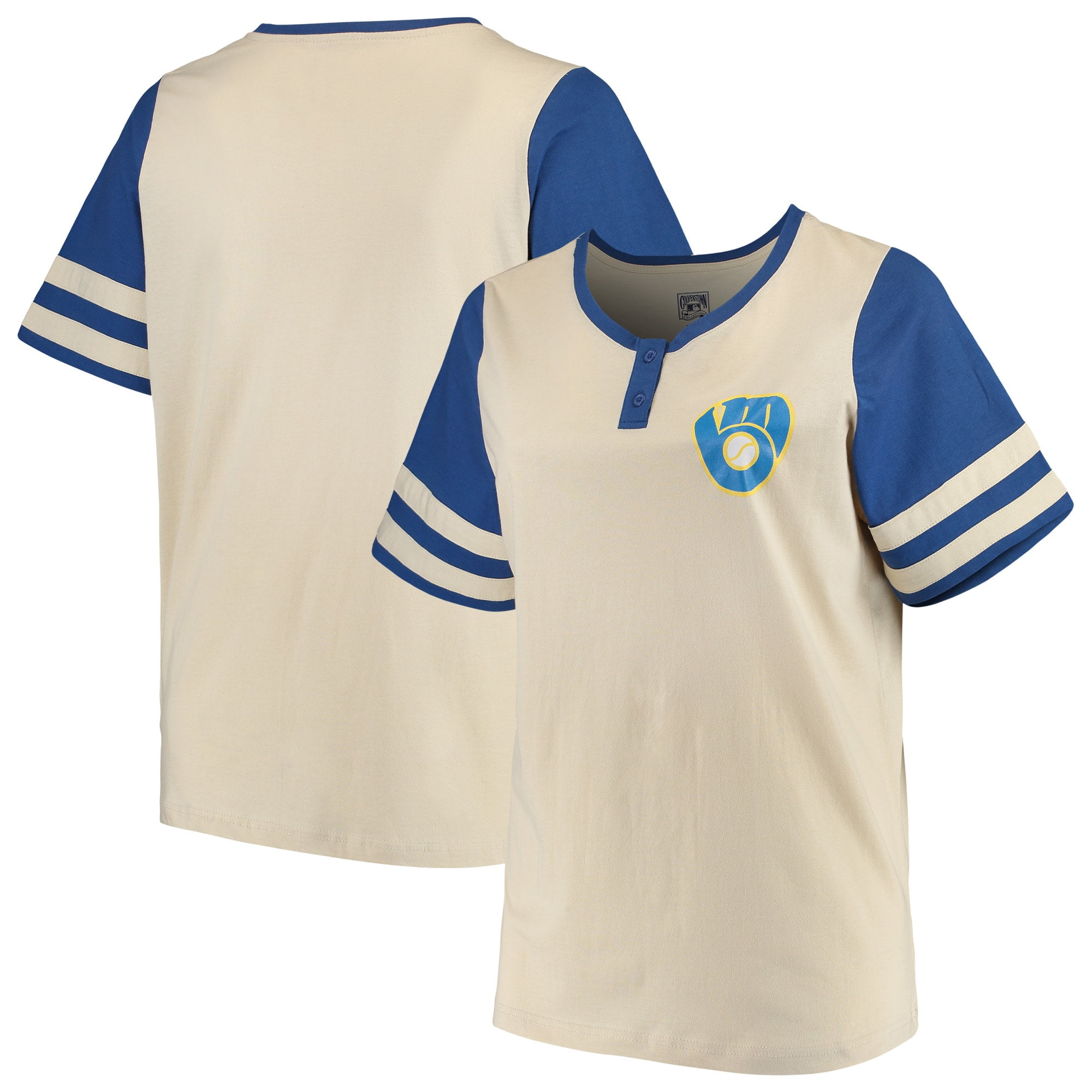Milwaukee Brewers Majestic Women's Plus 