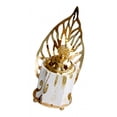 thumbnail image 4 of 1x quemador de de cerámica nórdica, conos, soporte para para la decoración del dormitorio de yoga en hogar Oro blanco, 4 of 9