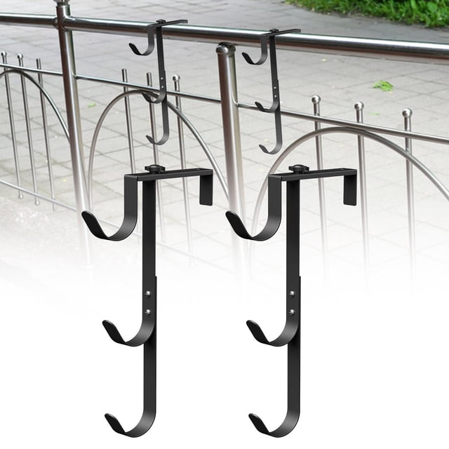 Colgador de poste de piscina de 2 uds, accesorios de gancho de piscina, gancho de poste de piscina de Metal multifuncional para valla, pared, equipo