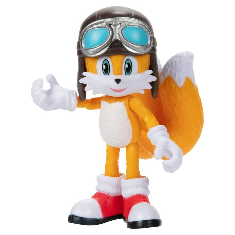 Boneco Tails Sonic 2 Articulado Com Acessorio - Jakks