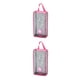 thumbnail image 1 of Wosthever Bolsas de basura para cocina, bolsa de malla de almacenamiento colgante, bolsa de almacenamiento de extracción práctica, organizador, cesta Rosa roja 2piezas Wosthever CBP060229, 1 of 1