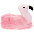 thumbnail image 2 of Silver Lilly - Flamingo Slippers - Animal Slippers -Novelty Houise Shoe (Pink, Medium), 2 of 6