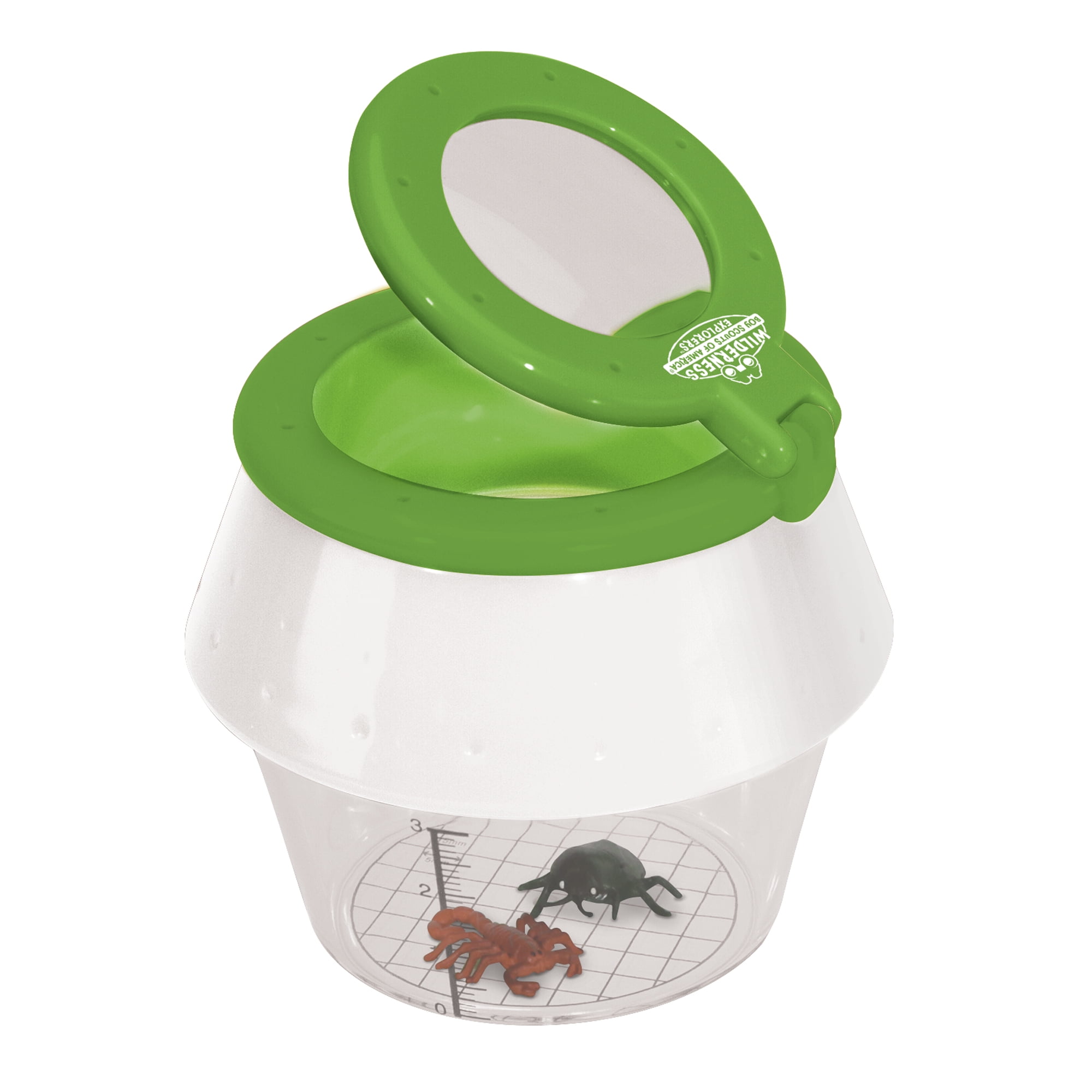 Bug Pot/ Bug Jar Set Includes Insect Spotter Cards & Magnifying Glass 
