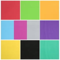 FOLOYORI Sponge Craft EVA Foam Assorted Color 10Pcs for Craft Materials
