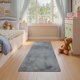 thumbnail image 1 of Alfombra Runner de Peluche Jinchan 61x152 cm Suave Antideslizante Gris, 1 of 8