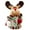 Elk, variant on Christmas Snowman Elk Santa Claus Decor Christmas Figurines Decorations Indoor Glowing Snowman Indoor Festive Fiber Optic Decorations