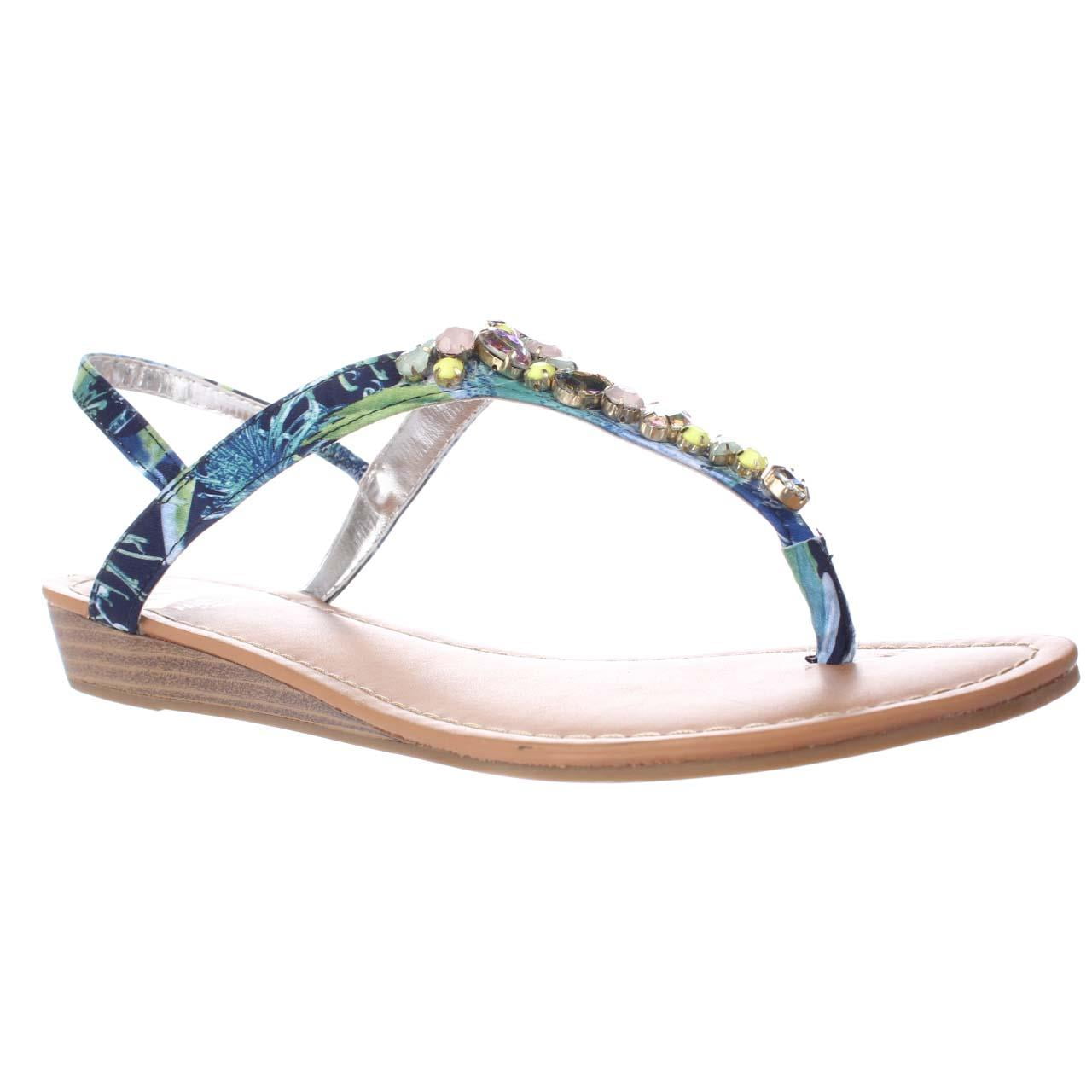 small wedge flip flops