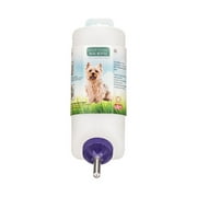 Angle View: Lixit Wide Mouth Water Bottle Small Dogs Ball Point Stainless Tube Sanitary 32 oz
