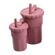 thumbnail image 5 of botella de paja,Taza de silicona para sorber,tazas de alimentación,taza de entrenamiento,Vaso de entrenamiento de silicona Vasos para aprender a beber,Vaso de Silicona con Recién Rosa, 5 of 9