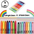 thumbnail image 3 of Mr. Pen- No Bleed Gel Highlighter, 16 Pcs (8 Pastel Colors and 8 Vibrant Colors), Bible highlighters, 3 of 8