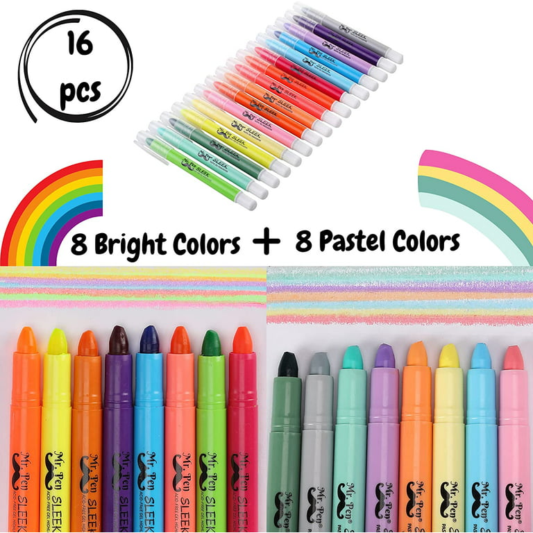  Mr. Pen- No Bleed Gel Highlighter, 16 Pcs (8 Pastel Colors and  8 Vibrant Colors), Bible highlighters, Highlighters Assorted Colors, Gel  Highlighters, Gel bible Highlighter, Bible Highlighters No Bleed : Office  Products