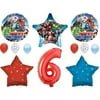 Sixth 6th Avengers Birthday Party Balloons Decorations Supplies Marvel Comics