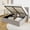 Beige, variant on Frostbloom Full Size Linen Fabric Bed Frame with USB & Type-C Charging Ports – Platform Design, Light Gray