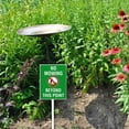 thumbnail image 2 of No Mowing Beyond This Point Keep Off Grass Sign With Stake Kit Do Not Mow Lawn Sign Home Outdoor Garden Decor Sturdy Aluminum Weatherproof Rust Free 4.6"x6", 2 of 5