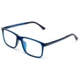 thumbnail image 2 of Blue Blockers Computer Screen Glasses Anti Glare and Anti Scratch Break Resistant High Flexibility TR90 Blue - Blue, 2 of 4