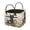 Black Cat Floral Print, variant on Garronmavis Quilted Laundry Basket with Built-in Carry Handles, Ladybug Print Foldable Fabric Storage Hamper, Multi-Use Organizer for Dirty Clothes, Blankets, Nursery Baby Items