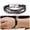 Silver Tone, variant on Gemini Twin Bracelets in Genuine Leather and Antique Metal Finish