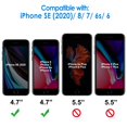 thumbnail image 2 of Jetech Paquete De 3 Protectores De Pantalla Para Iphone Se 3/2 (Edición 2022/2020) Iphone 8 Iphone 7 Iphone 6S Y Iphone 6 Película De Vidrio Templado De 4,7 Pulgadas, 2 of 6