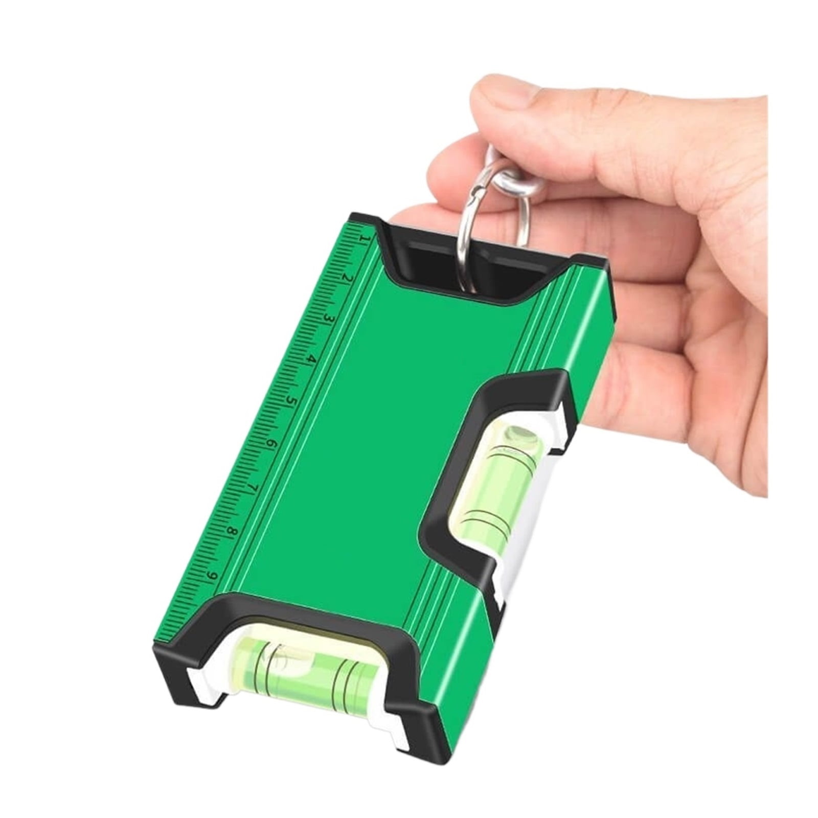 10CM 20CM Portable Magnetic Level Line Tool High-precision Structure Ruler Level Horizontal Measurement Bubble Level Aligner
