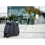 B&W International Bike Box II Bicycle Travel Case, Black