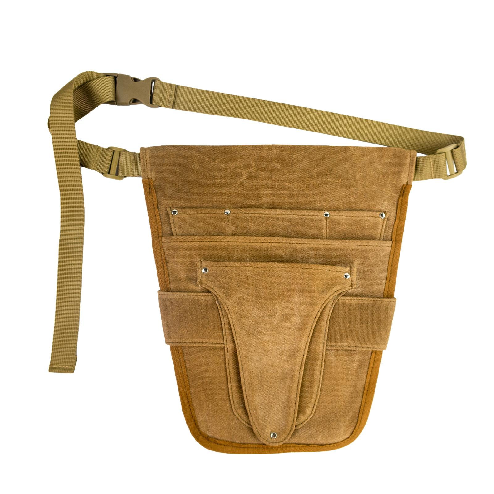 Handy Garden Tool Belt, Canvas Small Tool Belt Pouch