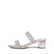 thumbnail image 5 of Sandalia DREAM PAIRS Plateada con Tira Trenzada y Tacón Cuadrado 5.5 para Mujer, 5 of 6