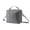 Gray GY, variant on Xecvkr Corduroy Insulation Lunch Bag Color Matching Thickened Waterproof Portable Ice Pack Box Zipper Pocket Lightweight Picnic Office 9.1x5.5x9in 1 Pack