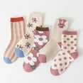thumbnail image 5 of Bas à Motif Mignon Imprimé Animal Dessin Animé Automne Hiver Chaussettes Chaudes et Confortables, 5 of 5