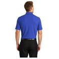 thumbnail image 2 of Port Authority Men's Adult Core Classic Pique Polo Shirt True Royal Medium, 2 of 4