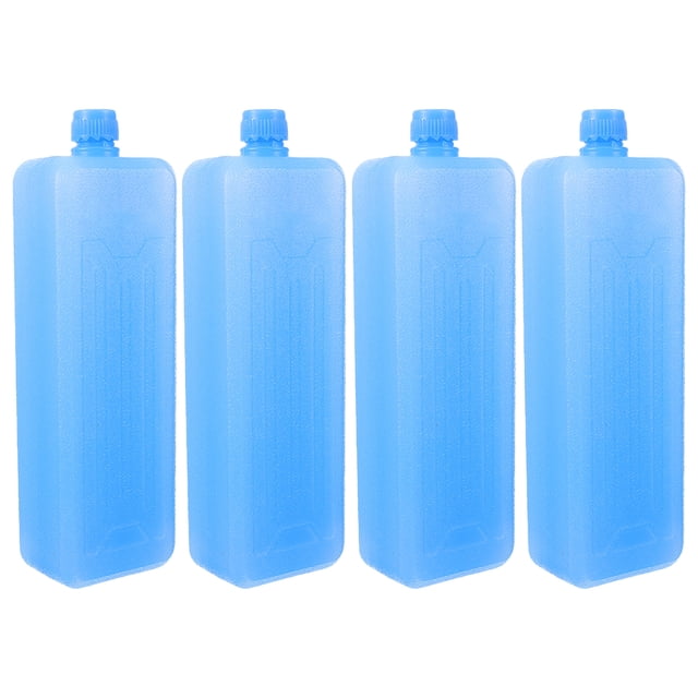 Shisuyan 4pcs Reusable Ice Box for Air Cooler Long Lasting Cooling Packs Ice Storage for Freezer Quiet Design Energy Saving Portable Cooling Box for Home