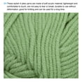 thumbnail image 3 of Unique Bargains Fil Acrylique Vert Olive, Lot de 2 Écheveaux de 50 g, 3 of 7